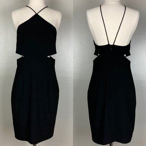 AIDEN BY AIDEN MATTOX - 6 - Black Cut Out Dress